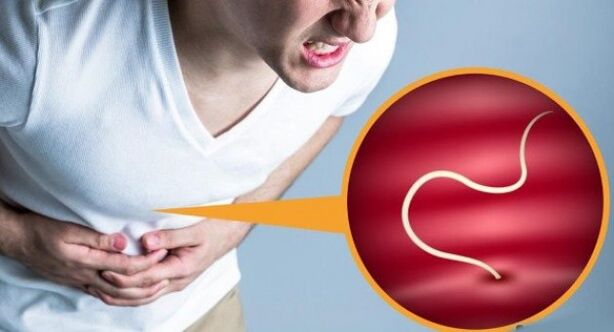 Πόνος στην κοιλιά λόγω παρασίτων